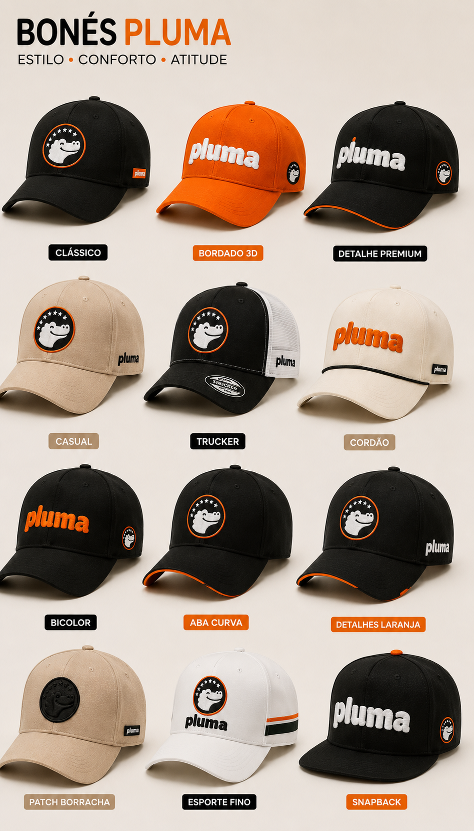 PLUMA BONES PREMIUM 2 SEMESTRE DE 2027 PRODUCAO